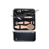 Solingen Manikúry Luxurious Pedicure Set 3 - Luxusní 8 dílná pedikúra v černém pouzdře pro ženy