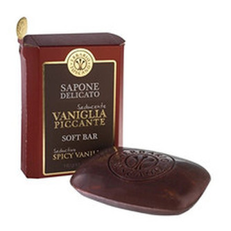 Erbario Toscano Soft Bar ( Vanilka a koření ) - Jemné přírodní mýdlo 140. ml pro ženy