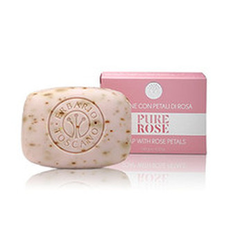 Erbario Toscano Soap With Rose Petals ( Růže ) - Luxusní mýdlo s arganovým olejem a výtažkem z růží 140. ml pro ženy