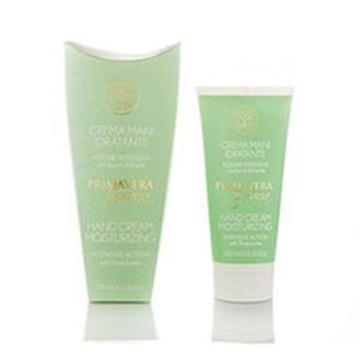 Erbario Toscano Moisturizing Hand Cream ( Toskánské jaro ) - Hydratační krém na ruce s bambuckým máslem a esenciálními oleji 100 ml pro ženy