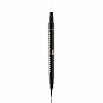 Nip + Fab Liquid Eyeliner With Serum For Algae Growth - Tekuté oční linky se sérem pro růst řas 2v1 pro ženy