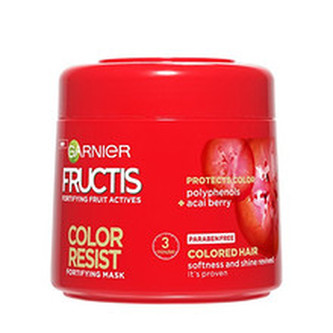 Garnier Fructis Color Resist Mask ( barvené vlasy ) - Posilující maska 300 ml pro ženy