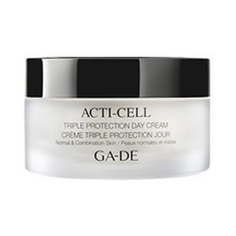 Ga-de Acti-Cell Triple Protection Day Cream For Normal/Combination Skin ( normální a smíšená pleť ) - Hydratační a zklidňující denní krém s detoxikačním úči 50 ml pro ženy