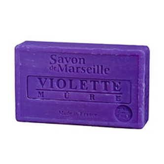 Le Chatelard Luxury French Soap ( fialka a ostružiny ) - Luxusní francouzské tuhé mýdlo 100. ml pro ženy
