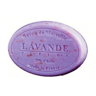 Le Chatelard Luxury French Soap ( levandulové květy ) - Luxusní francouzské přírodní mýdlo oválné 100. ml pro ženy