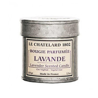 Le Chatelard Scentred Candle In Sheet ( levandule ) - Vonná svíčka v plechu 100. ml pro ženy