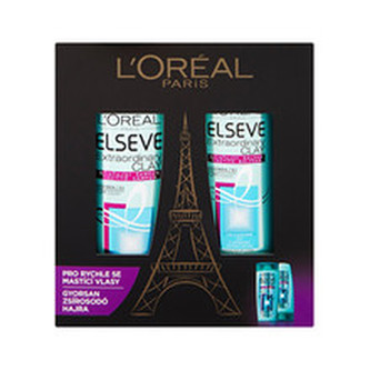 Loreal Professionnel Elseve Extraordinary Clay Set ( mastné vlasy ) - Dárková sada pro ženy