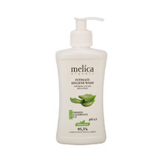 Melica Intimate Hygiene Wash - Přípravek na intimní hygienu s kyselinou mléčnou a s extraktem z Aloe Vera 300 ml pro ženy