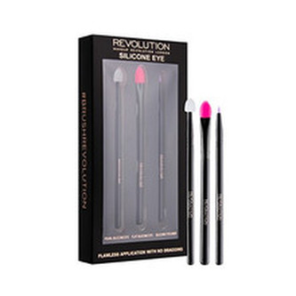 Makeup Revolution Silicone Eye Set - Sada silikonových štětců na oči pro ženy