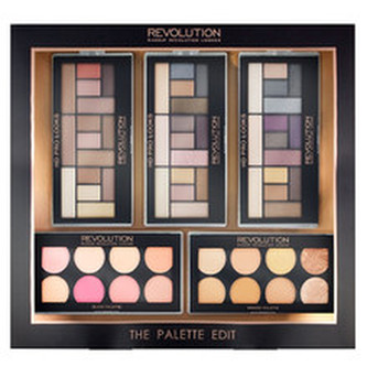 Makeup Revolution The Palette Edit - Dárková sada paletek na oči a tvář pro ženy
