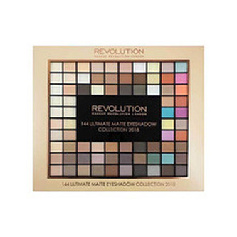 Makeup Revolution Ultimate Matte Eye Shadow Collection 2018 - Paletka 144 matných očních stínů 116 g 116. ml pro ženy