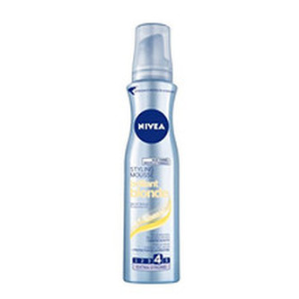 Nivea Brilliant Blonde Styling Mousse - Pěnové tužidlo 150 ml unisex
