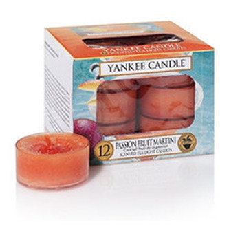 Yankee Candle Passion Fruit Martini Candle ( tropický koktejl s Martini ) - Aromatické čajové svíčky ( 12 ks ) 9. ml unisex