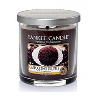 Yankee Candle Cappuccino Truffle Decor Candle ( kávová pralinka ) - Vonná svíčka 198. ml unisex
