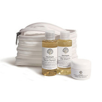 Oro-di-spello Bio Travel Set - Cestovní sada bio tělové a pleťové kosmetiky unisex