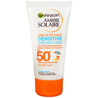 Garnier Ambre Solaire SPF 50+ Sensitive Advanced - Opalovací krém pro děti 50 ml unisex