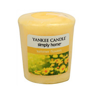 Yankee Candle Summer Flowers Candle ( letní kvítí ) - Aromatická votivní svíčka 49. ml unisex