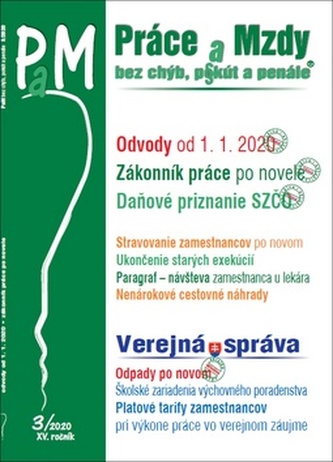 Práce a mzdy bez chýb, pokút a penále 3/2020