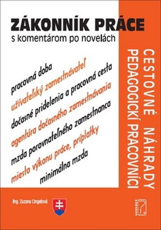 Zákonník práce s komentárom po novelách