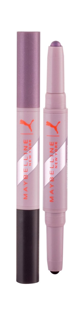 Maybelline Puma X Maybelline Oční stín Matte + Metallic Eye Duo Stick 1,65 g 02 Discipline + Pulse pro ženy