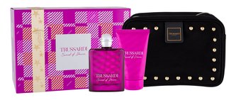 Trussardi Sound of Donna parfémovaná voda 100 ml + tělové mléko 100 ml + kosmetická taška