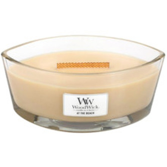 Woodwick At The Beach Loď ( na pláži ) - Vonná svíčka 453. ml unisex