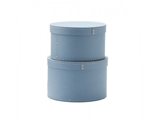 Krabice kulatá 2 ks Blue