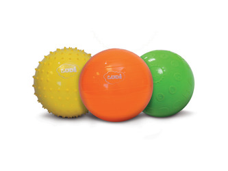 Senzorické míčky 3 ks