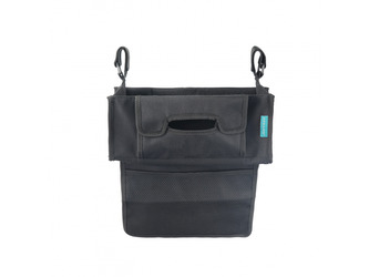 Organizér na kočárek Black