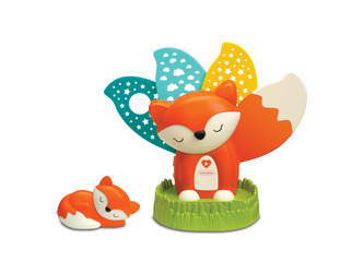 Noční lampička s hudbou a projekcí Liška