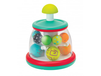 Hrací pult s rotujícími míčky