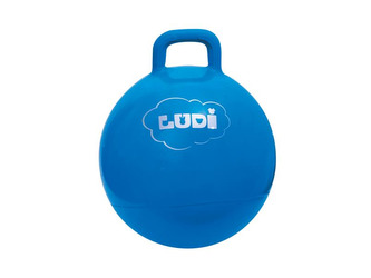 Skákací míč 45cm modrý - Ludi, Regula