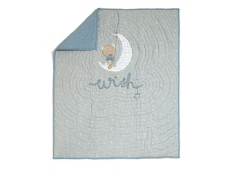 Přikrývka Millie & Boris modrá