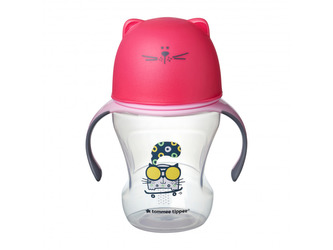Hrnek s pítkem Soft 230ml 6m+ Pink