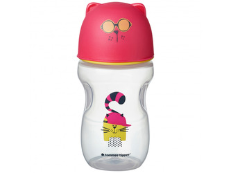 Hrnek s pítkem Soft 300ml 12m+ Pink