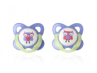 Šidítko latex ortodontické 2 ks 6-12m Basic