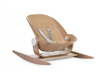 Houpací lehátko Wood Rock Natural