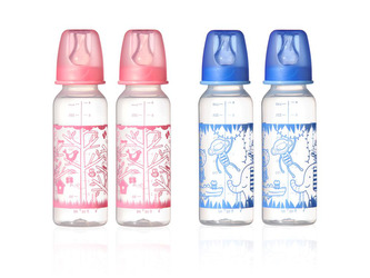 Kojenecká láhev 2 ks 250ml 3m+ Basic