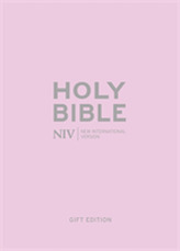 NIV Pocket Pastel Pink Soft-tone Bible