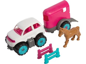 BIG Power Mini Auto s přívěsem pro koně 29cm
