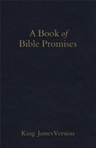 KJV Book of Bible Promises, Midnight Blue Imitation Leather KJV Book of Bible Promises, Midnight Blue Imitation Leather