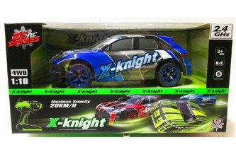 Auto RC plast 30cm na baterie 2 barvy v krabici 38x19x22cm