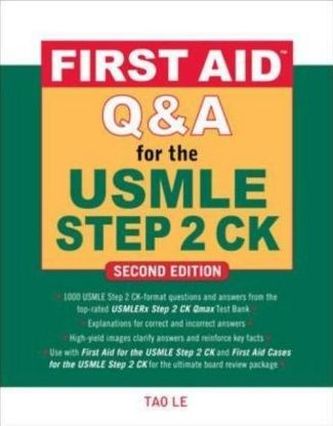 First Aid Q&A for the USMLE Step 2 CK