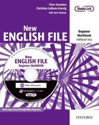 New English File Beginner Workbook Without Key+ Multi-ROM Pack