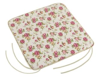 Sedák DANA hladký - růžová růže - 40x40 cm,hladký