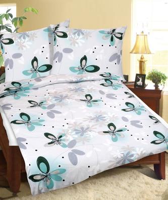 Povlečení bavlněné - zelený čtyřlístek - 140x200, 70x90 Povlečení bavlněné - zelený čtyřlístek - 140x200, 70x90