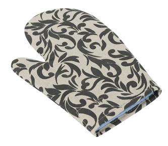 Kuchyňská chňapka - šedý ornament - chňapka 28x18 cm