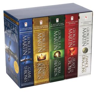 A Song of Ice and Fire 1-5 Song of Ice and Fire - Box set (anglicky)