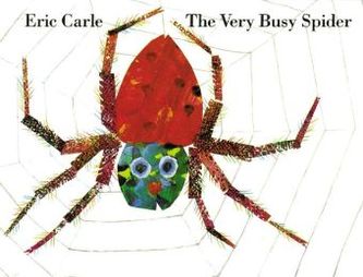 The Very Busy Spider, miniature edition. Die kleine Spinne spinnt und schweigt, englische Ausgabe