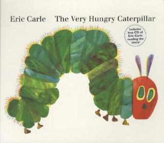 The Very Hungry Caterpillar, w. Audio-CD. Die kleine Raupe Nimmersatt, englische Ausgabe